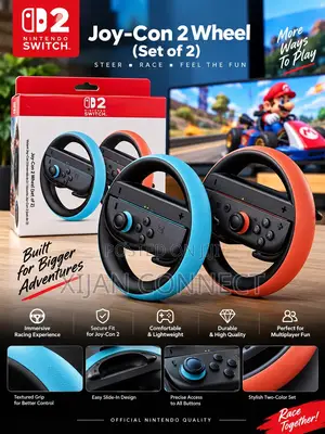 Nintendo Switch 2 Joy-Con 2 Wheel Set of 2 – Blue Red