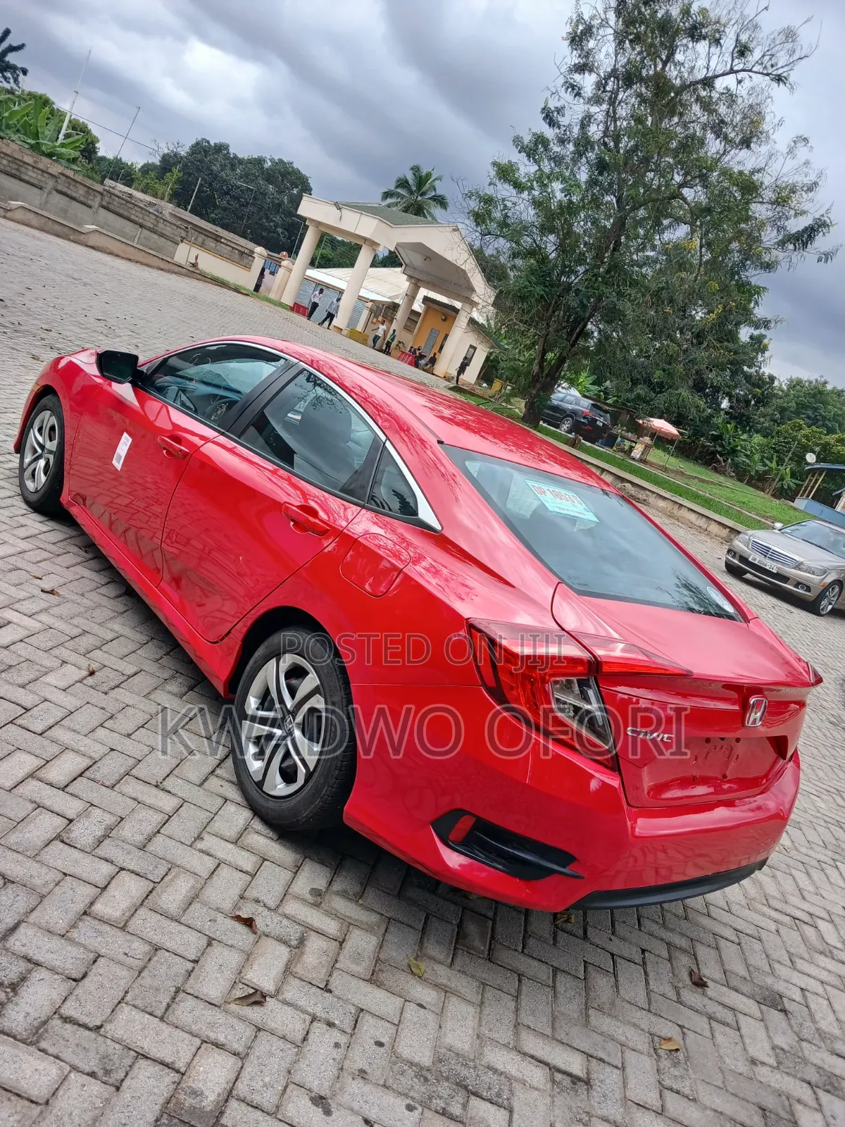 Honda Civic LX Sedan 2018 Red