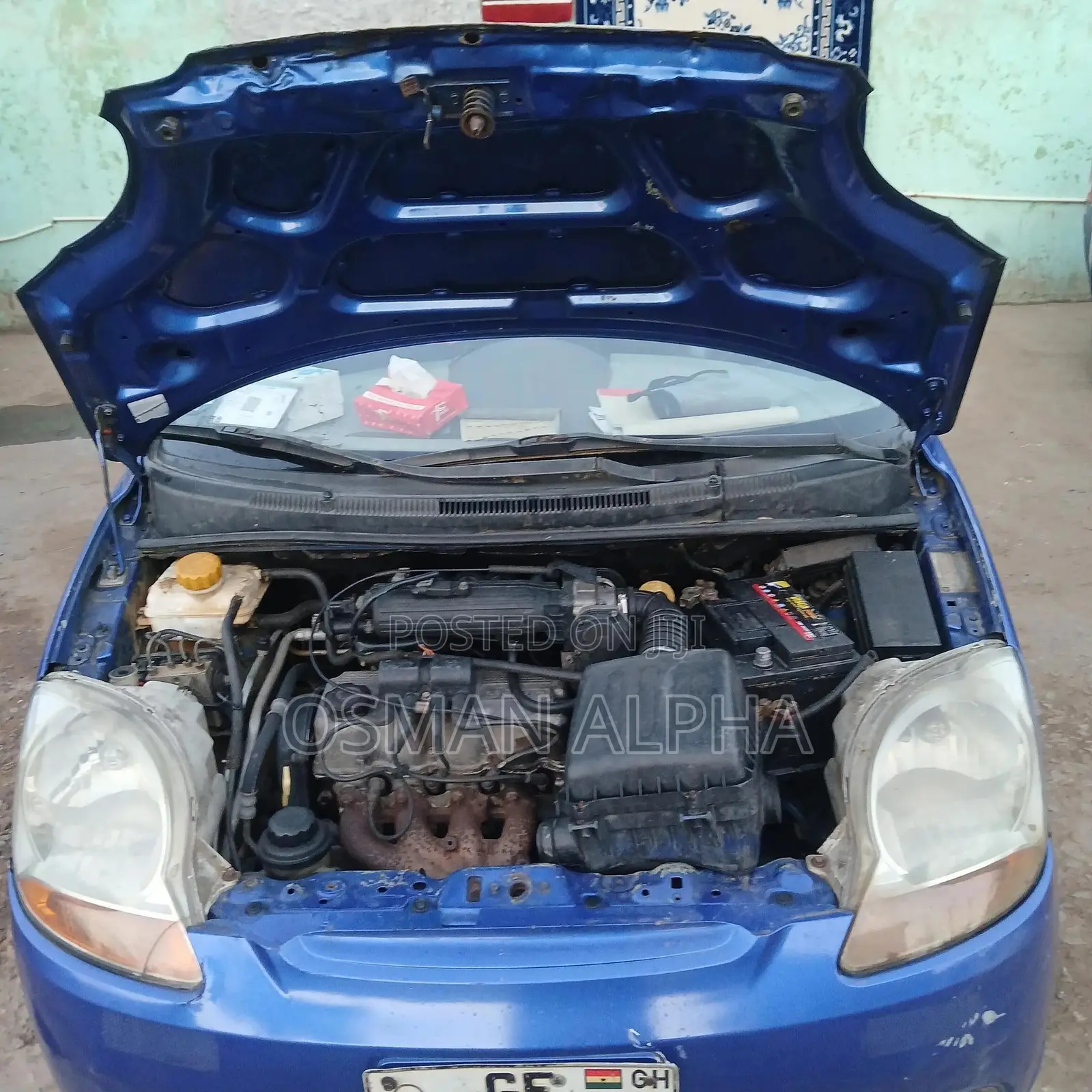 Chevrolet Matiz 2008 Blue