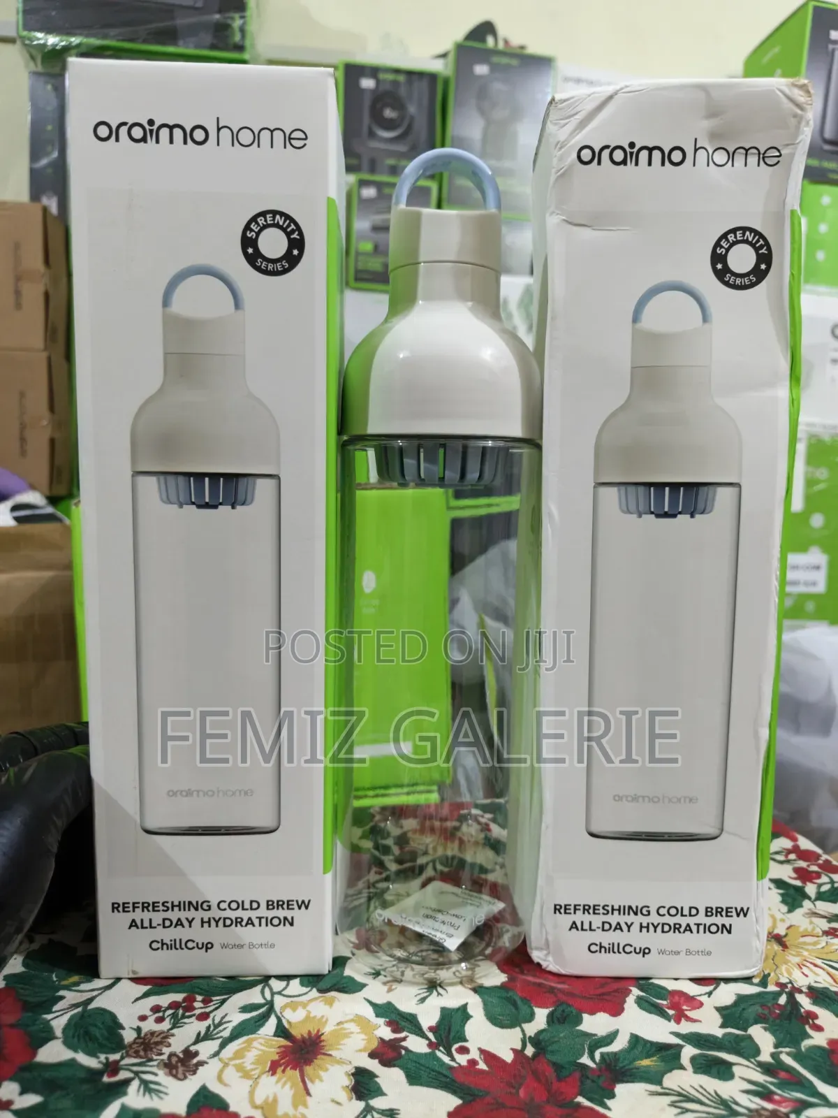 Oraimo Chillcup 800ml Cold Brew Bottle – Dual Opening Design