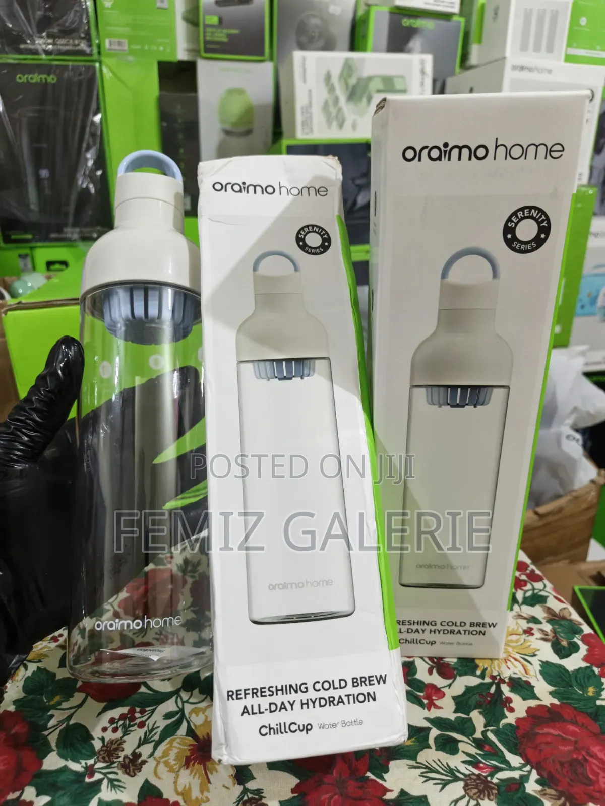 Oraimo Chillcup 800ml Cold Brew Bottle – Dual Opening Design