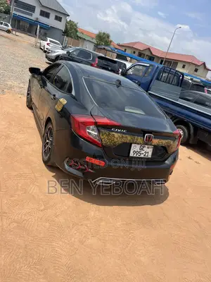 Honda Civic EX-L Sedan 2018 Black