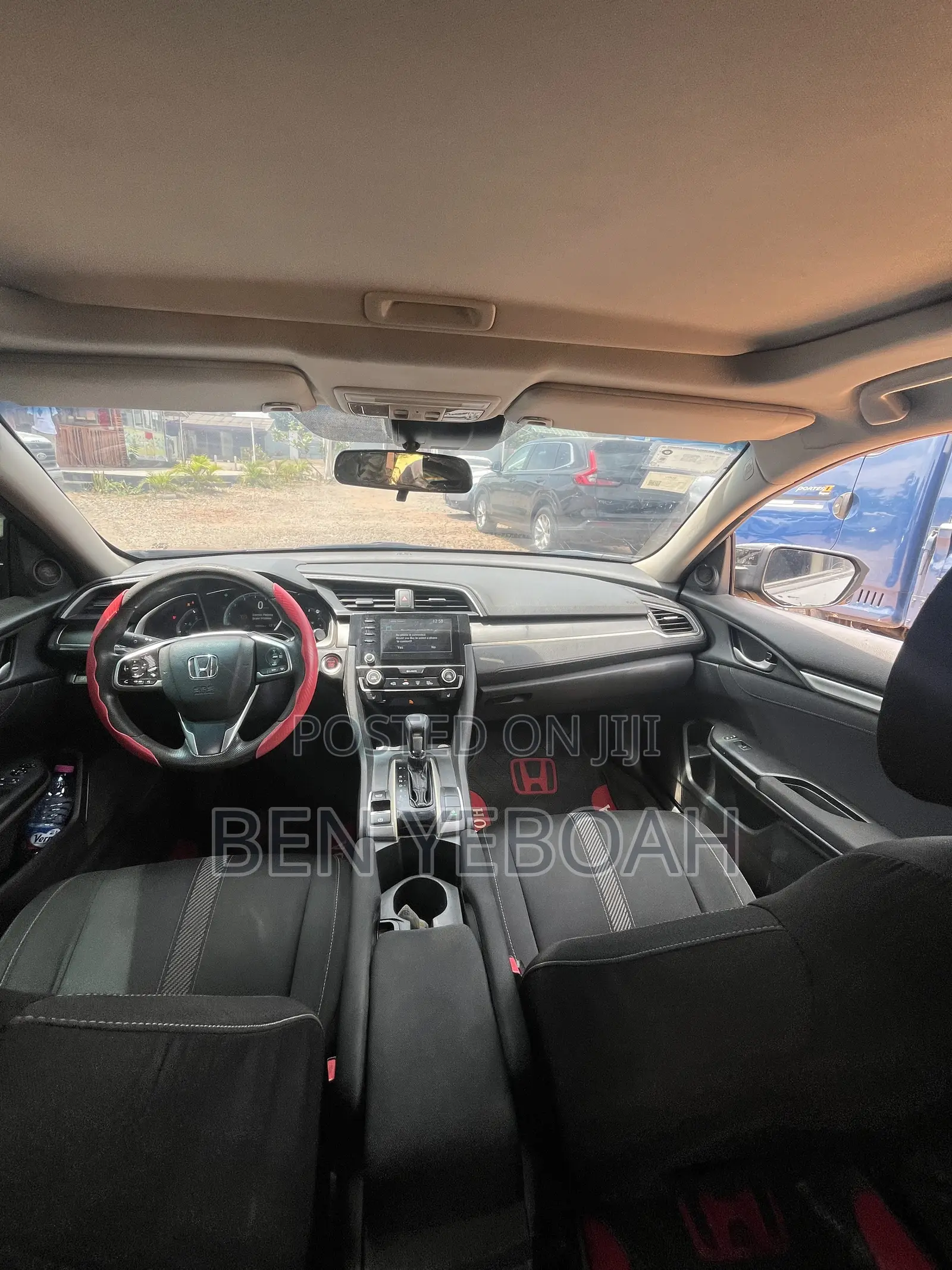 Honda Civic EX-L Sedan 2018 Black