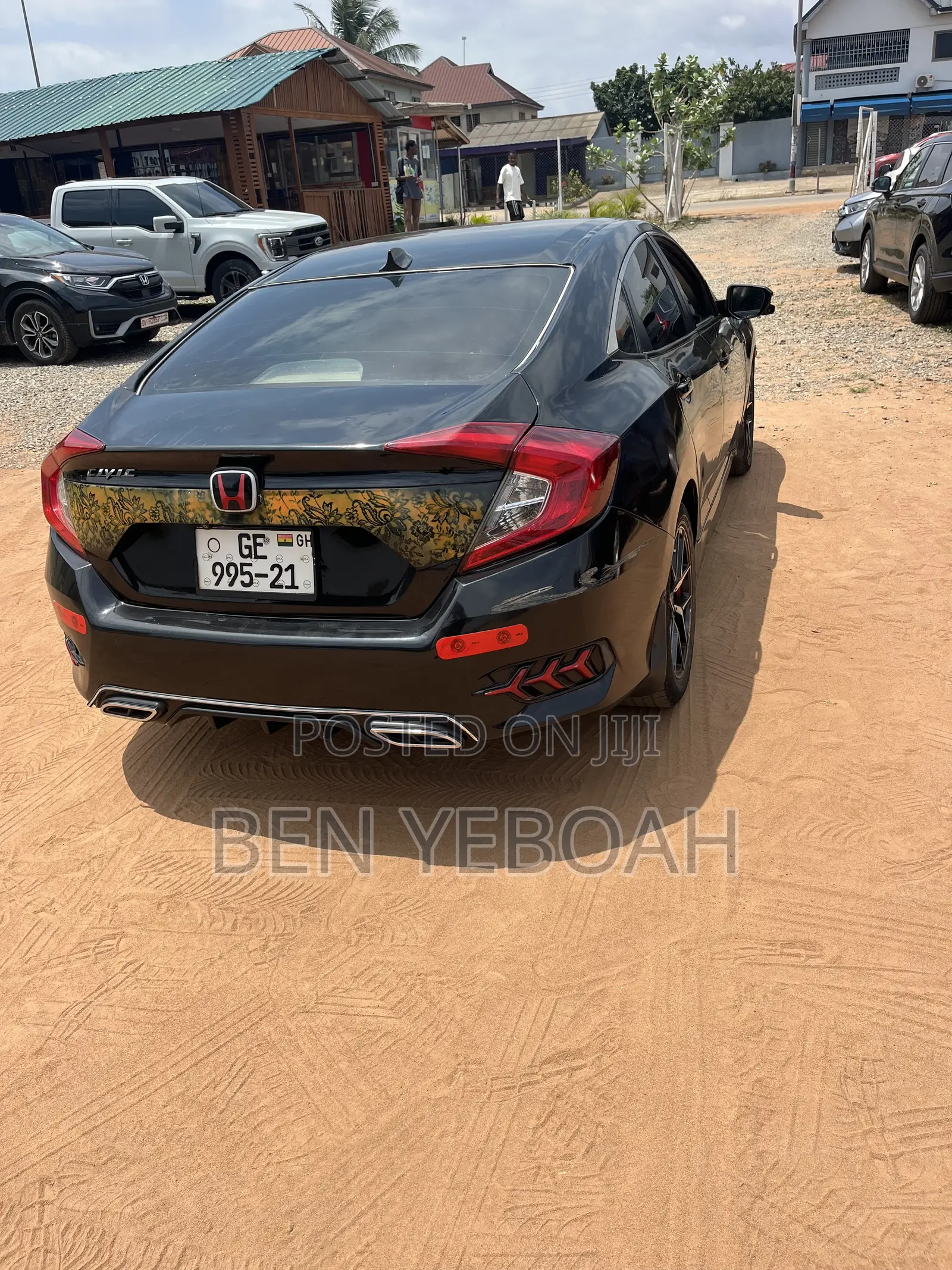 Honda Civic EX-L Sedan 2018 Black