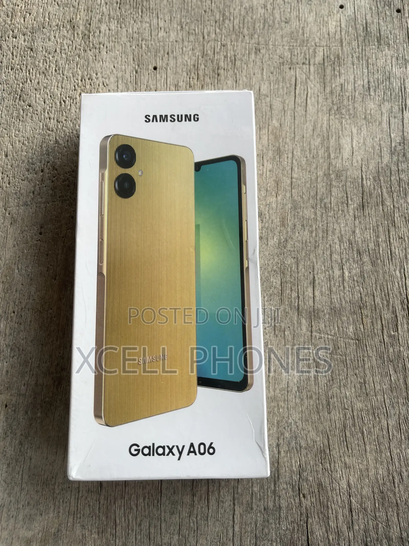 New Samsung Galaxy A06 128 GB Gold