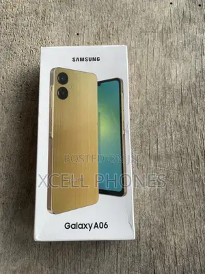 New Samsung Galaxy A06 128 GB Gold
