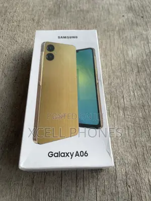 New Samsung Galaxy A06 128 GB Gold