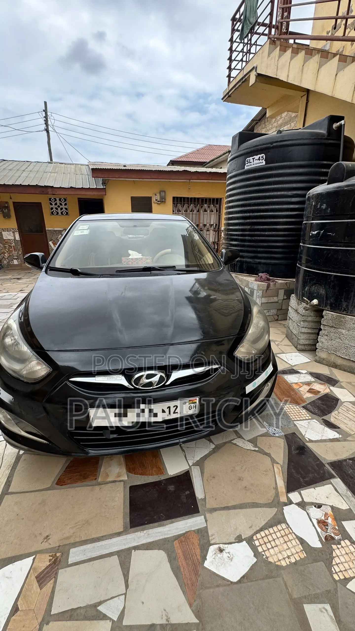 Hyundai Accent GLS Automatic 2012 Black