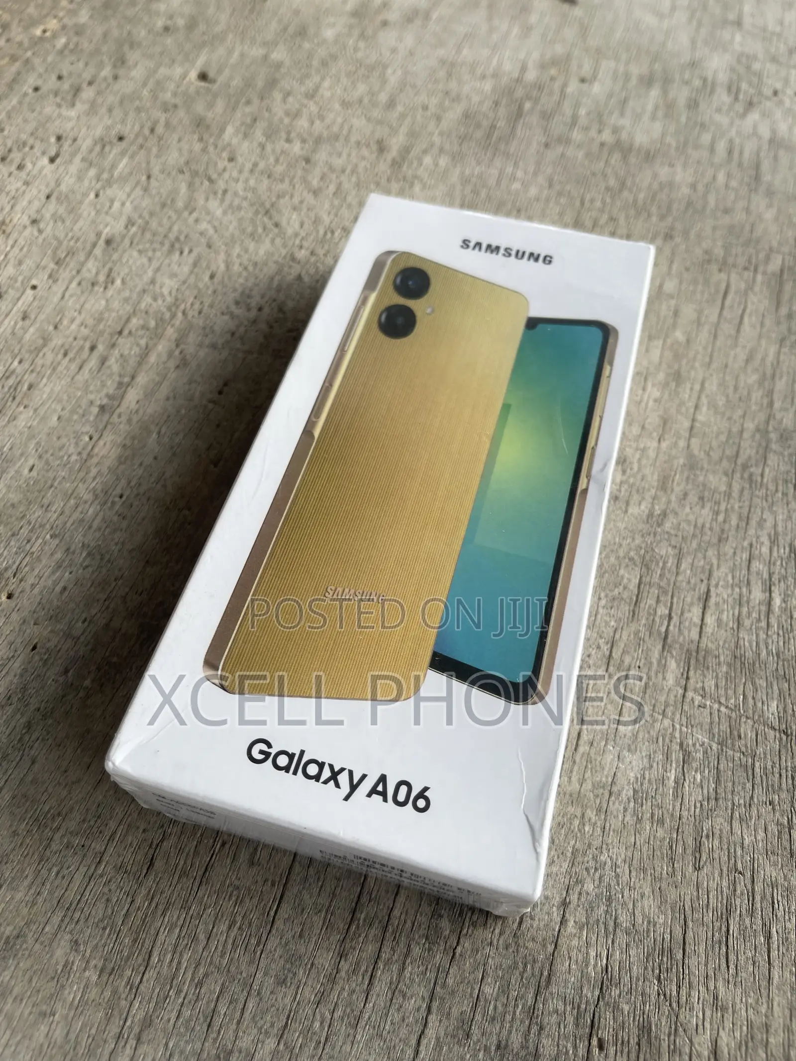 New Samsung Galaxy A06 128 GB Gold