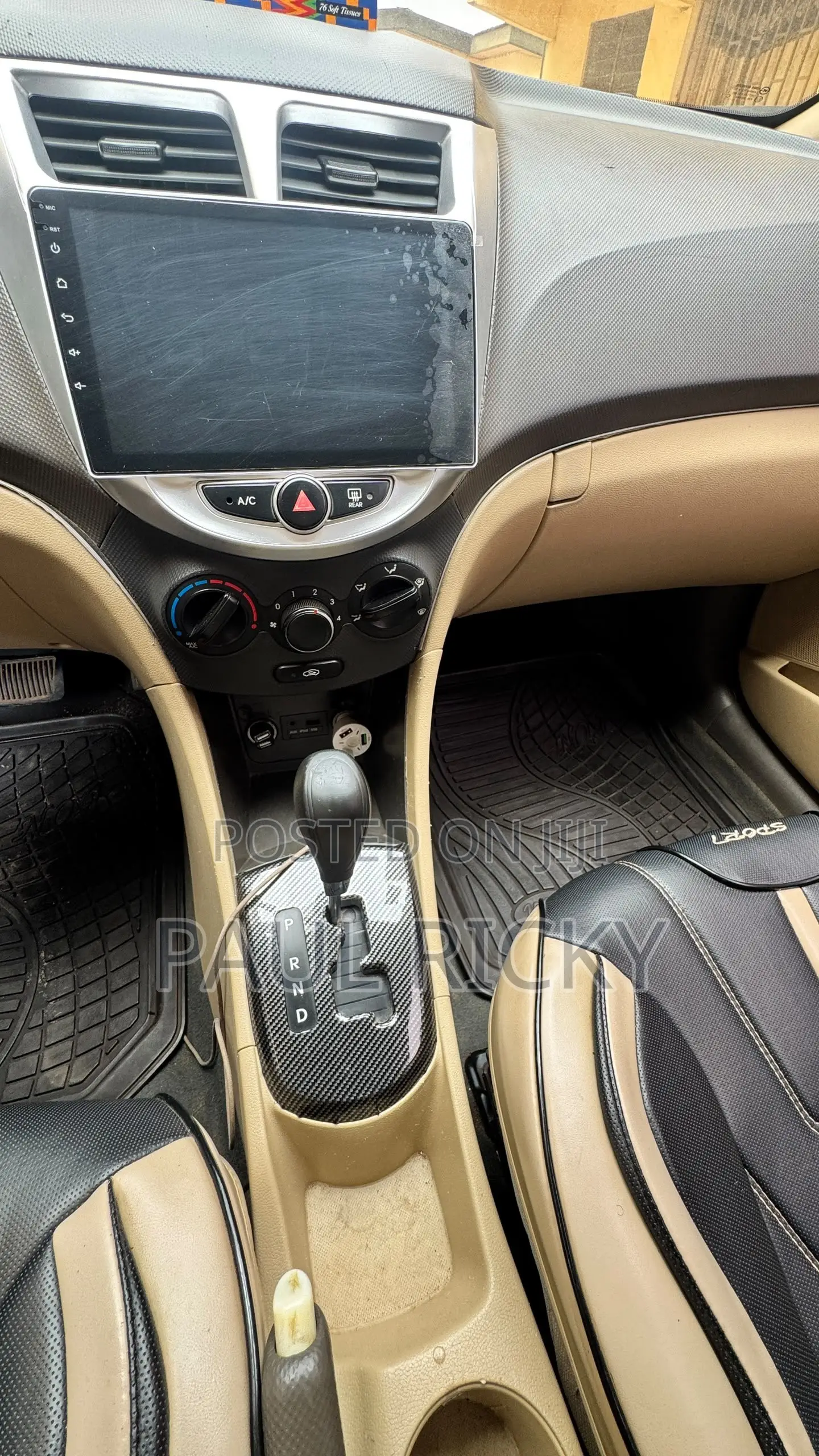 Hyundai Accent GLS Automatic 2012 Black