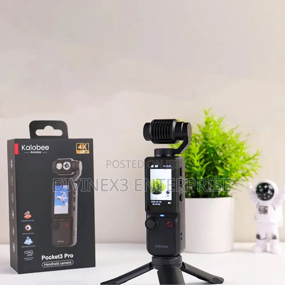 Kalobee Pocket 3 Pro Ultra HD Handheld Camera