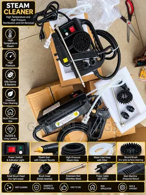 Portable Detailing Vaporizer Deep Steam Cleaning Sterilization