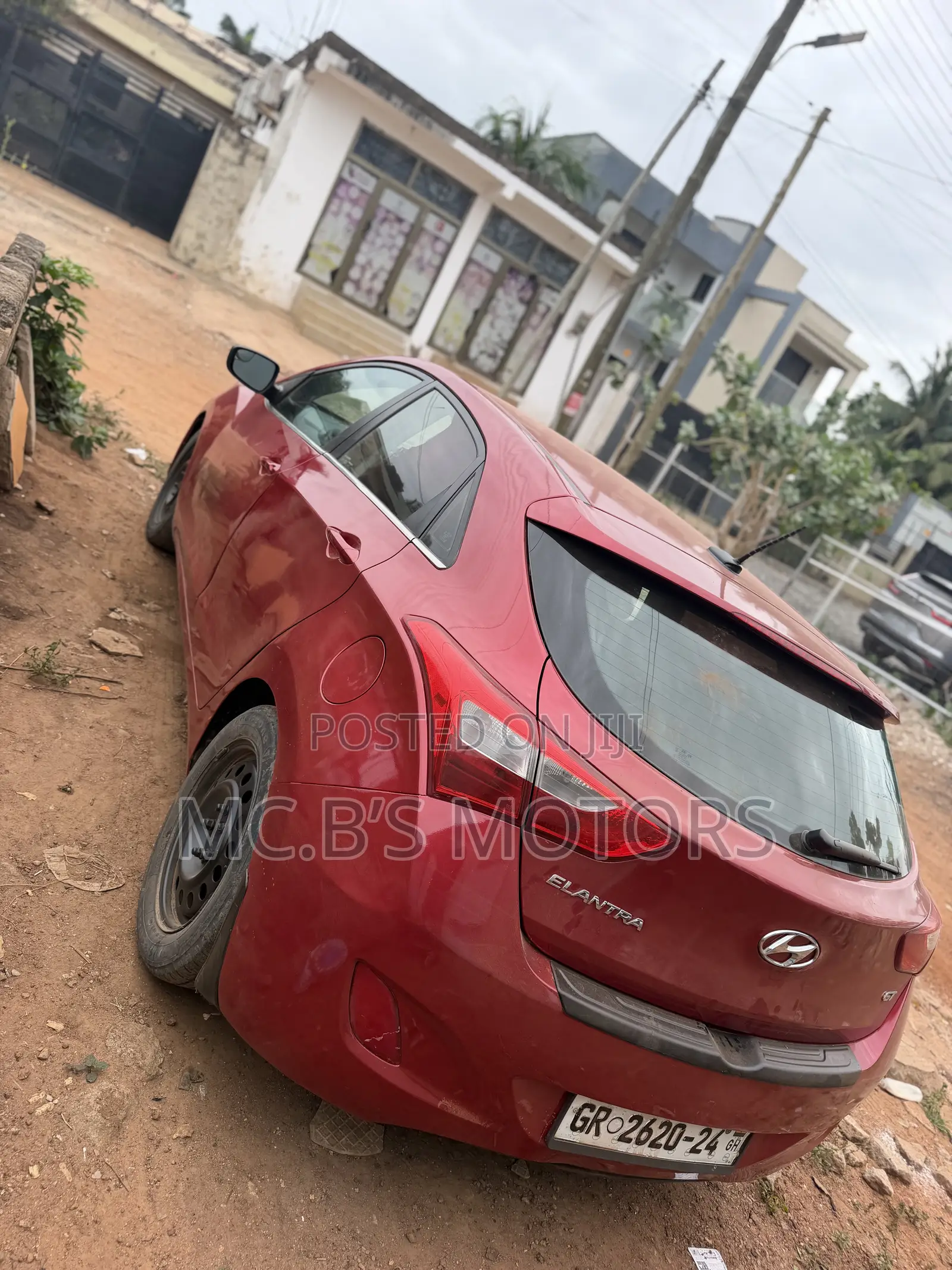 Hyundai Elantra 2017 Red