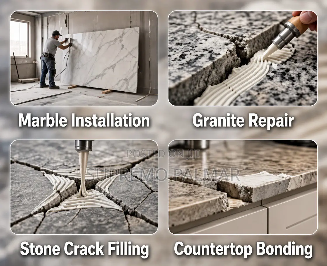 MOROPUS Marble Glue 4L – Stone Adhesive With Hardener