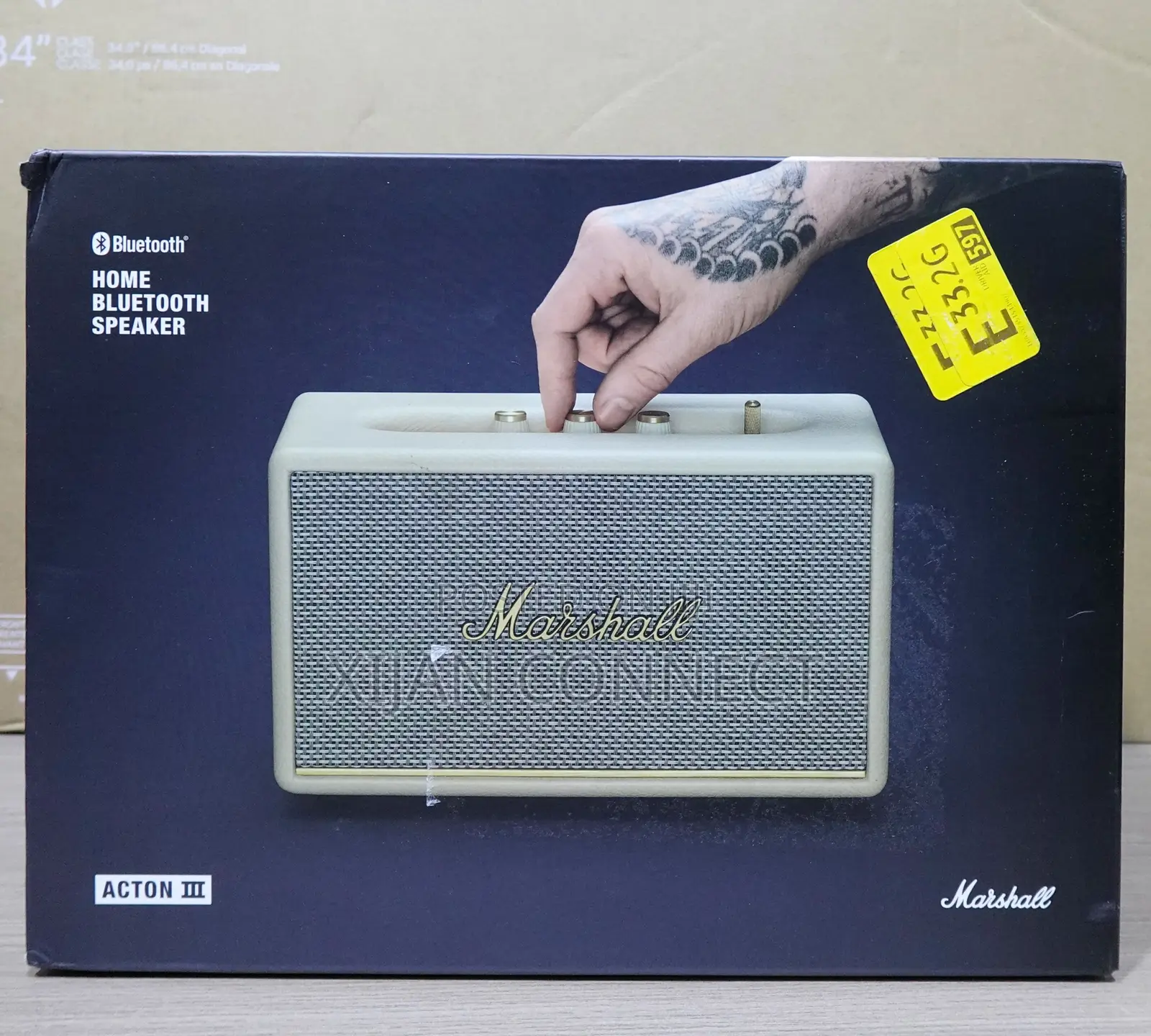 Marshall Acton III Bluetooth Home Speaker – Cream