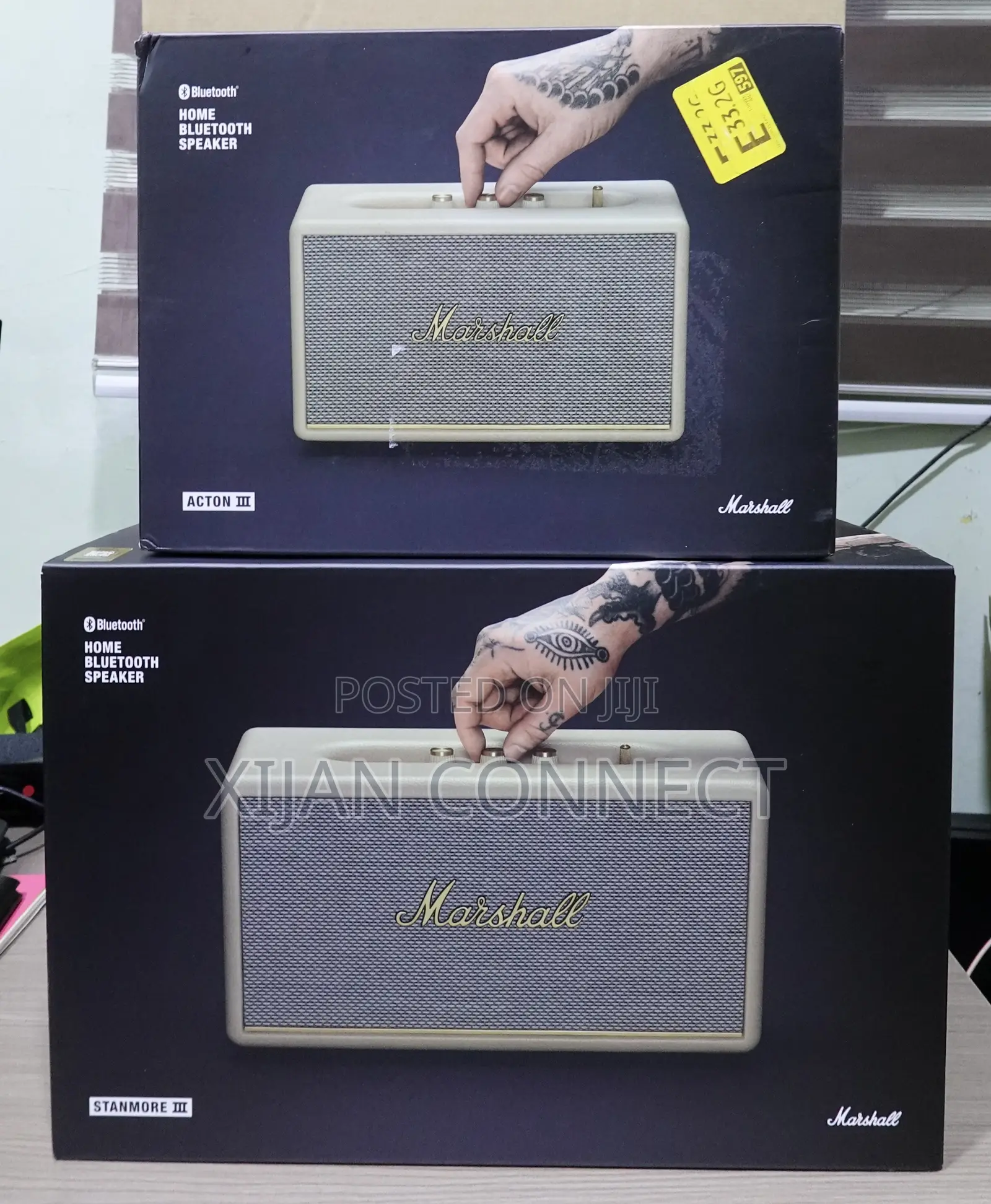 Marshall Acton III Bluetooth Home Speaker – Cream