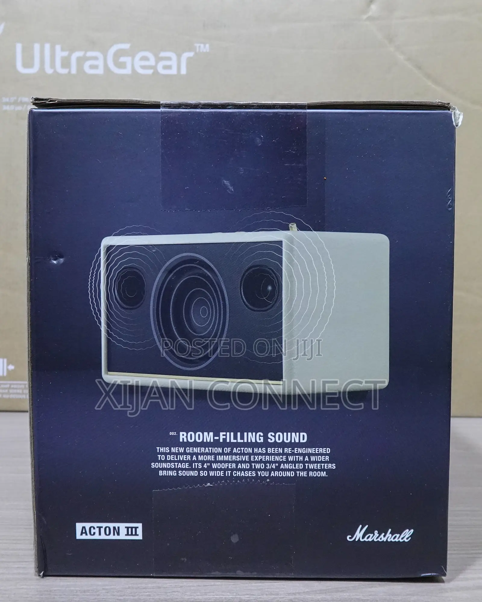 Marshall Acton III Bluetooth Home Speaker – Cream