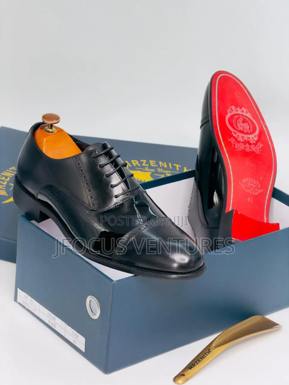 Mr Zenith Black Shoe