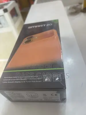 New Infinix Smart 20 128 GB Black