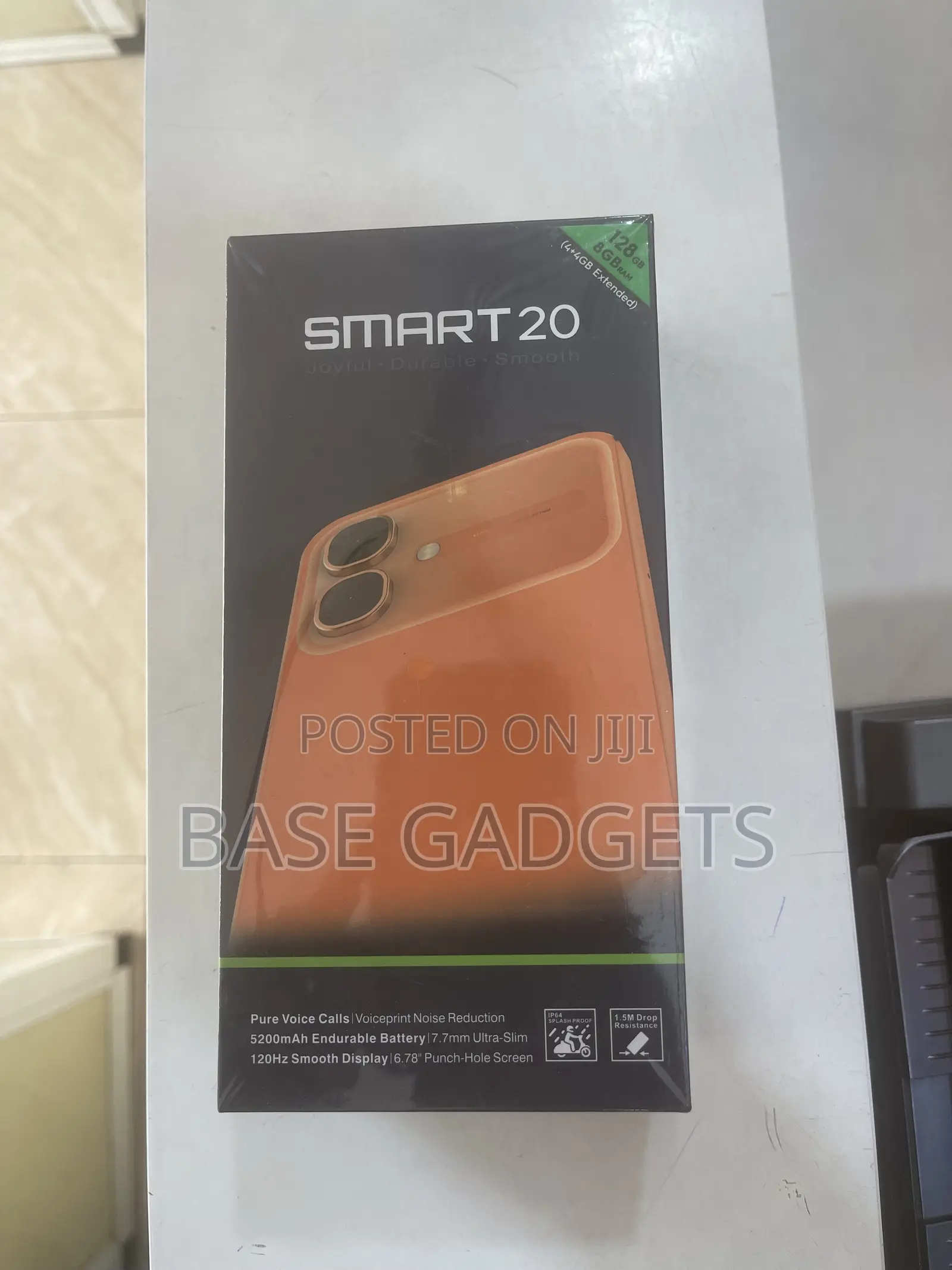 New Infinix Smart 20 128 GB Black