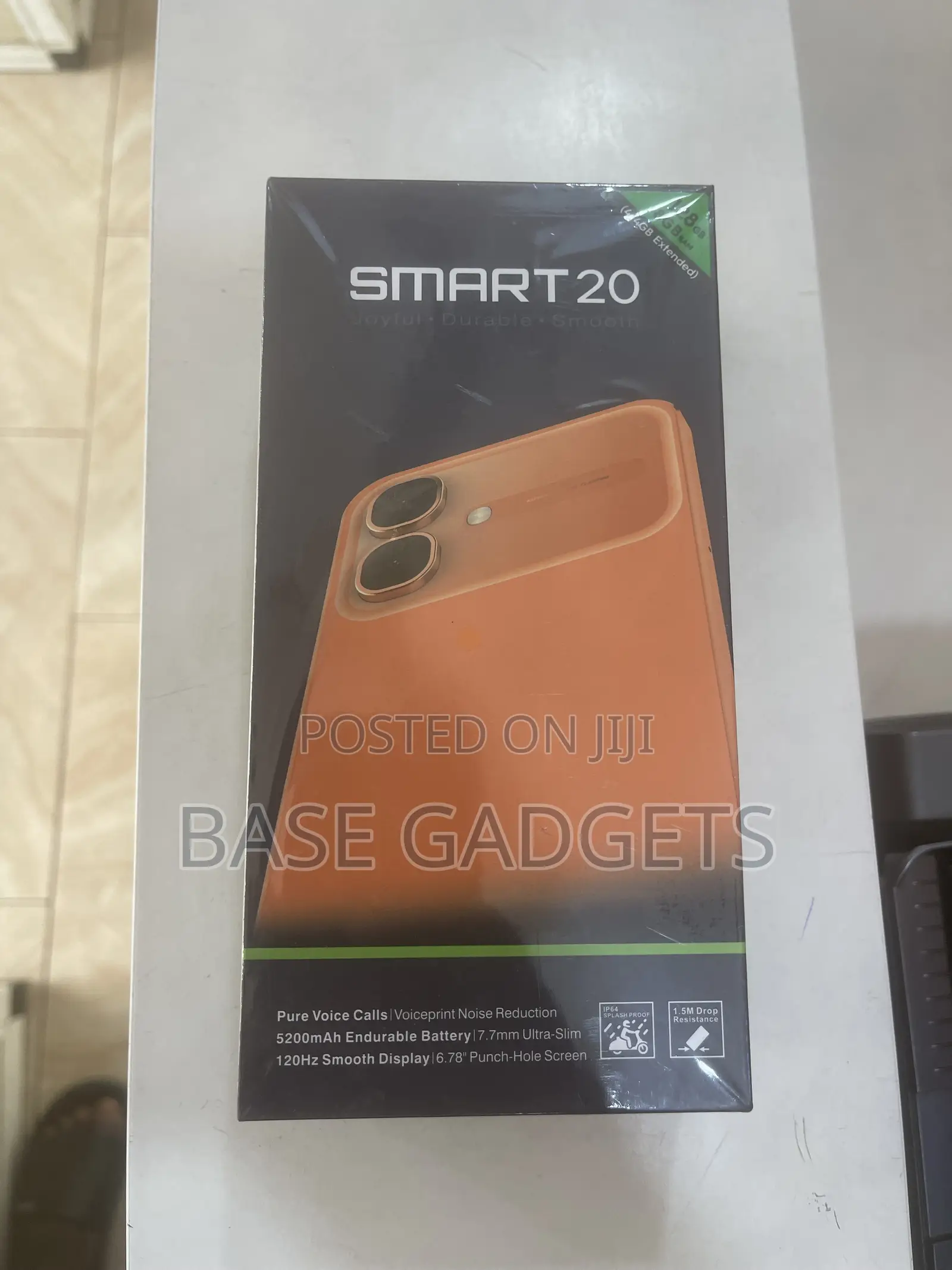 New Infinix Smart 20 128 GB Black