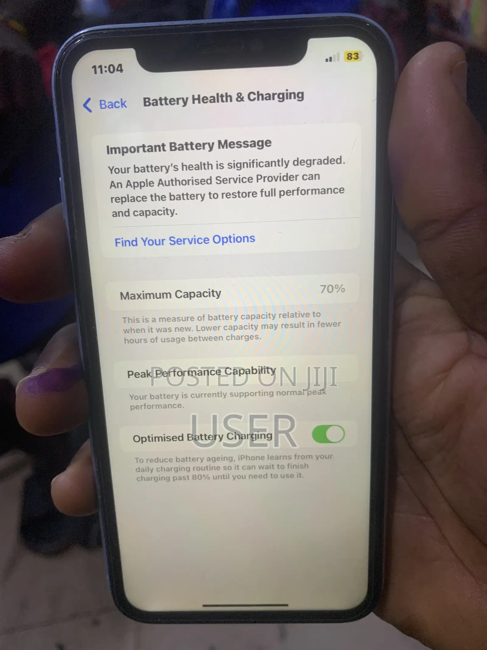 Apple iPhone XR 64 GB Blue