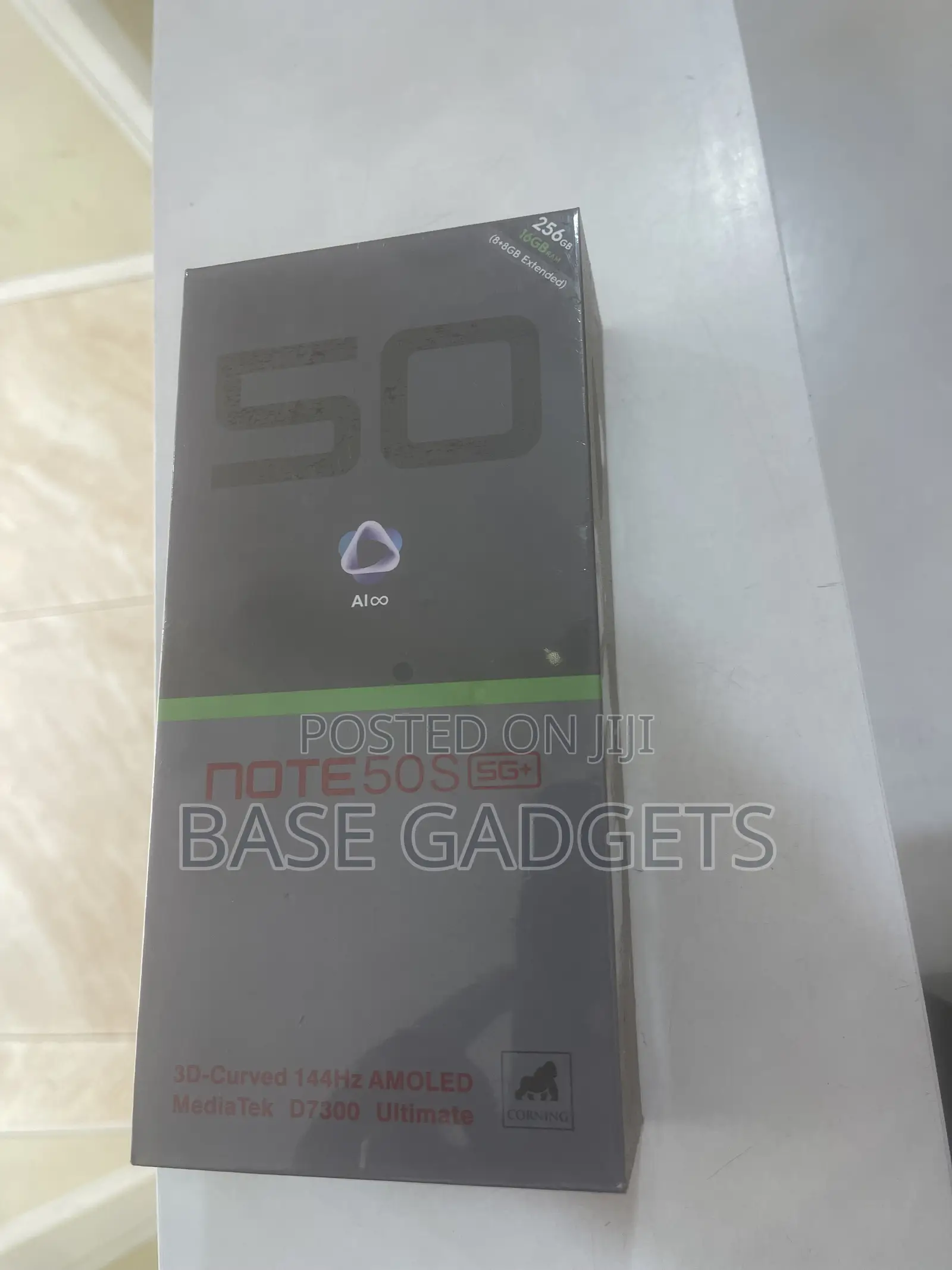 New Infinix Note 50s 256 GB Black