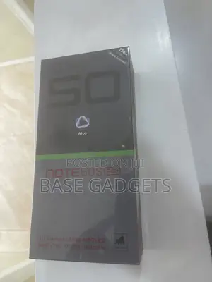 New Infinix Note 50s 256 GB Black