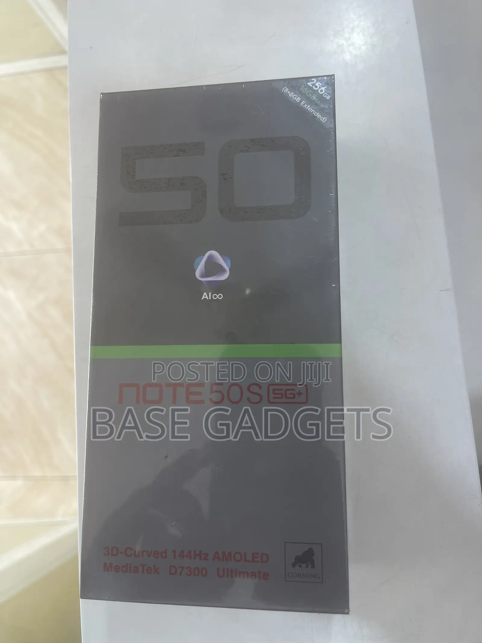 New Infinix Note 50s 256 GB Black