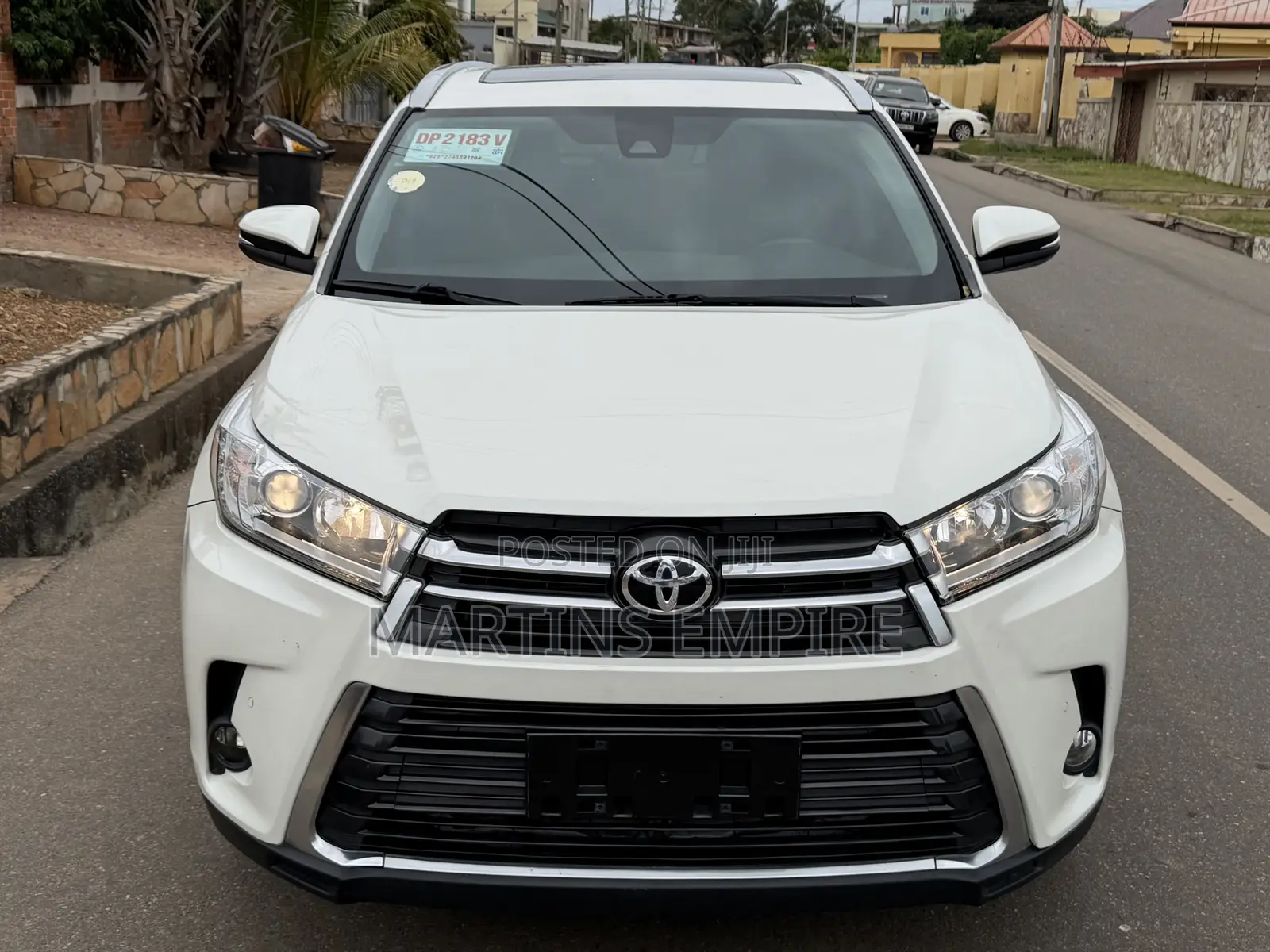 Toyota Highlander XLE 2019 White