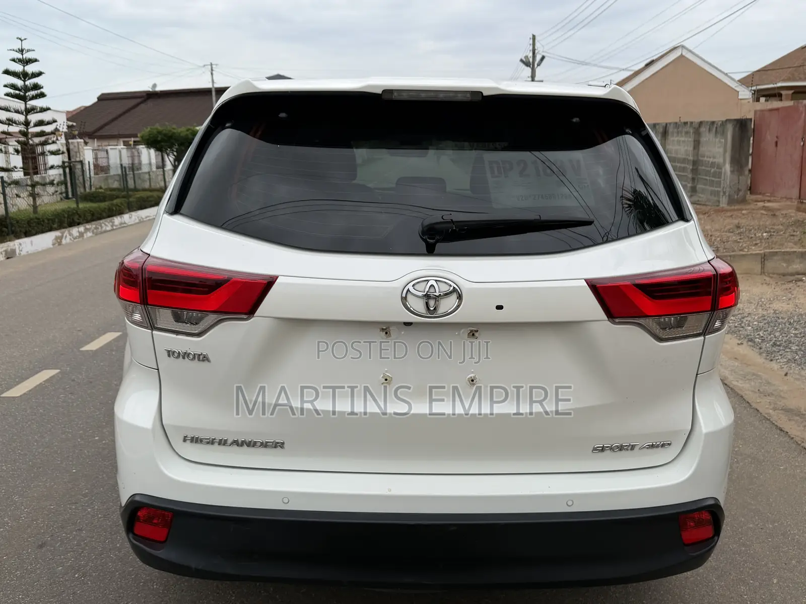 Toyota Highlander XLE 2019 White