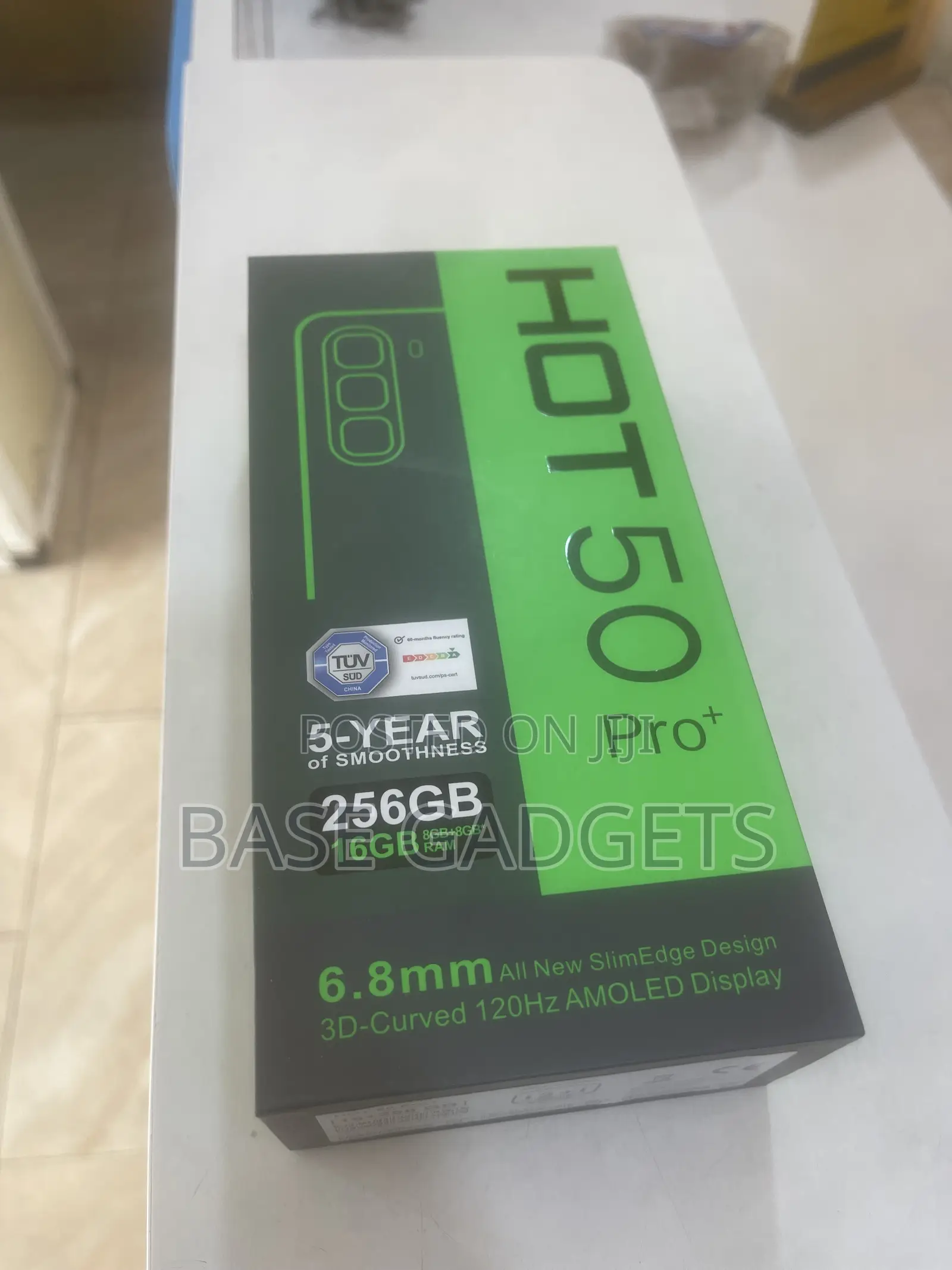 New Infinix Hot 50 Pro+ 4G 256 GB Black