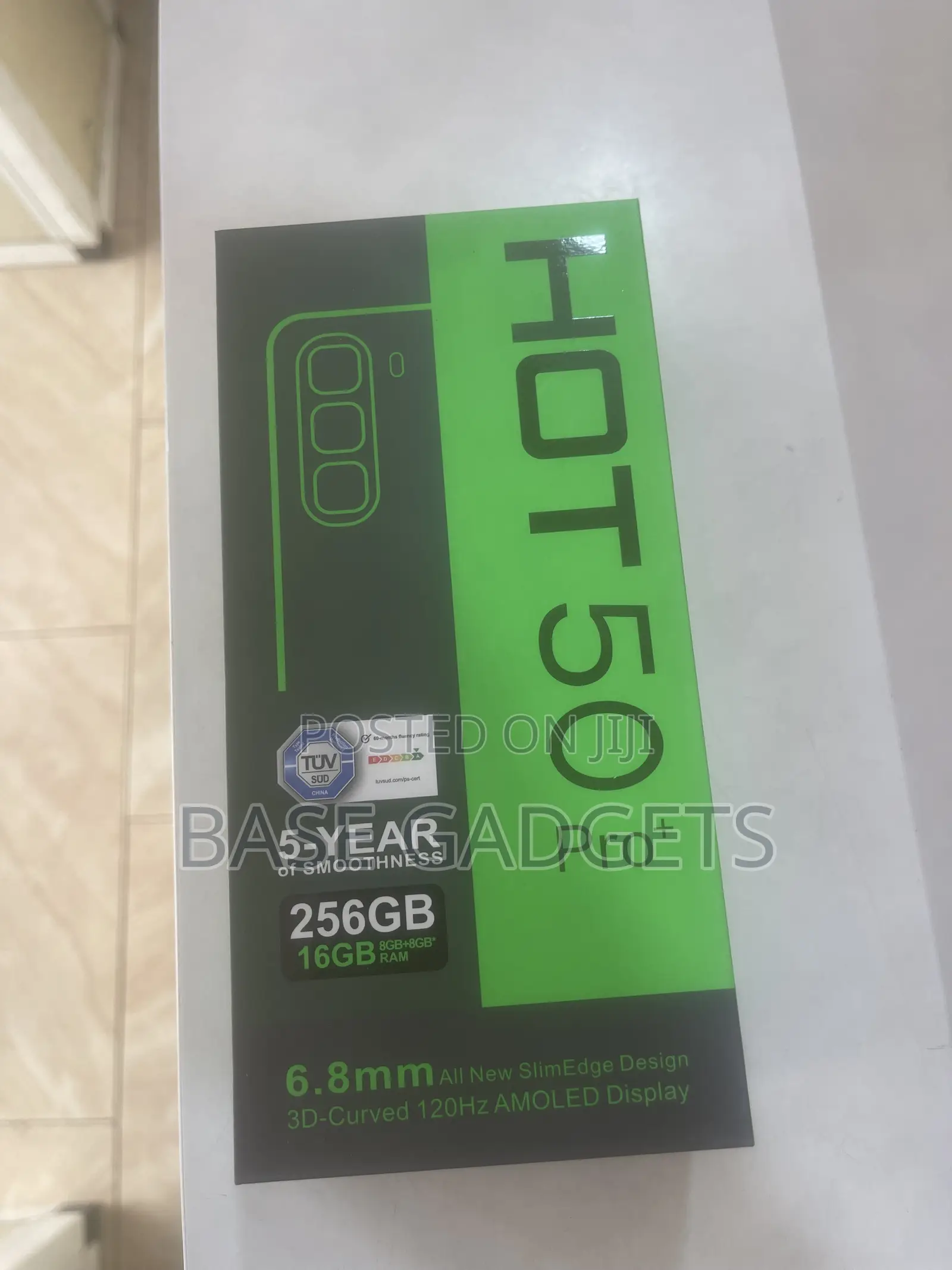 New Infinix Hot 50 Pro+ 4G 256 GB Black