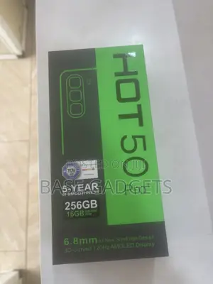 New Infinix Hot 50 Pro+ 4G 256 GB Black
