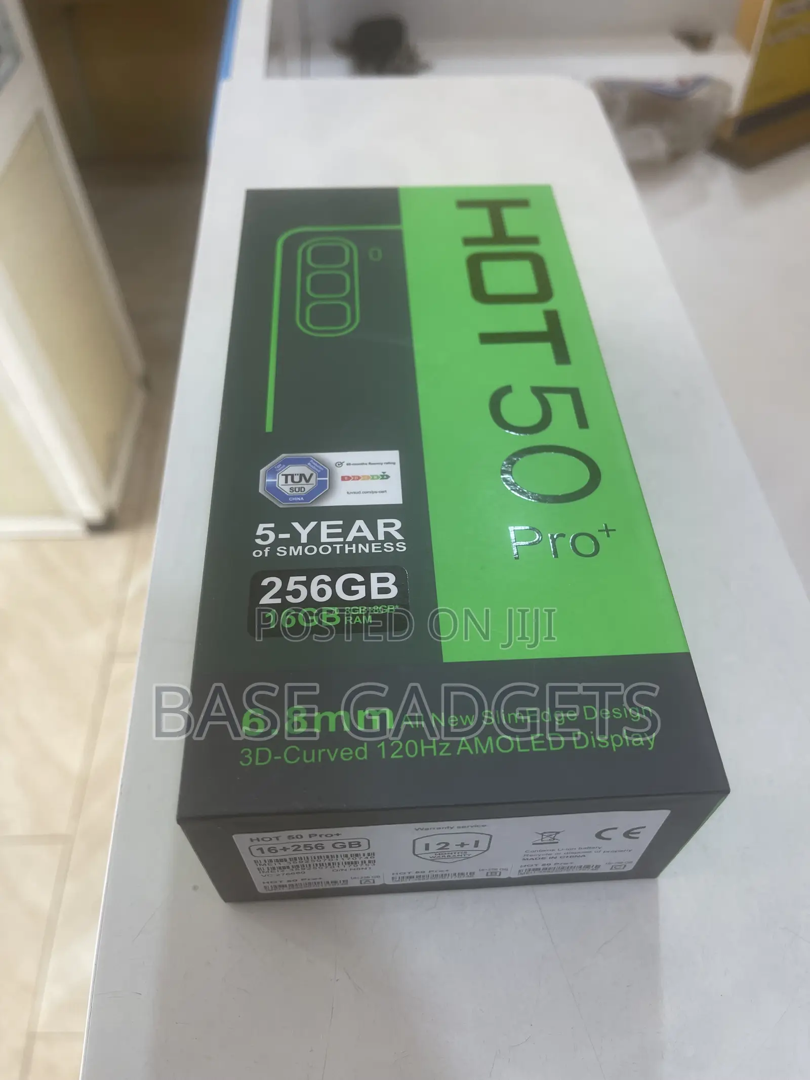 New Infinix Hot 50 Pro+ 4G 256 GB Black