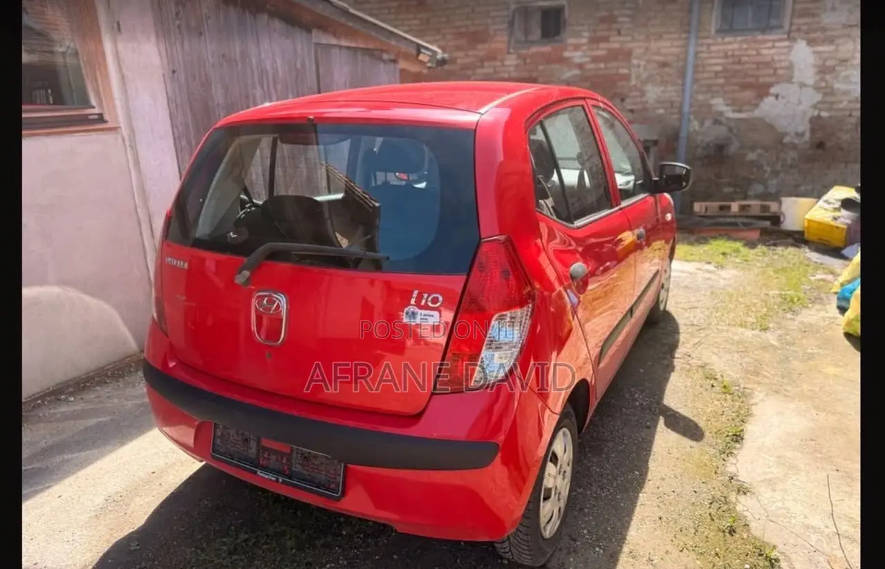 Hyundai I10 2010 Red