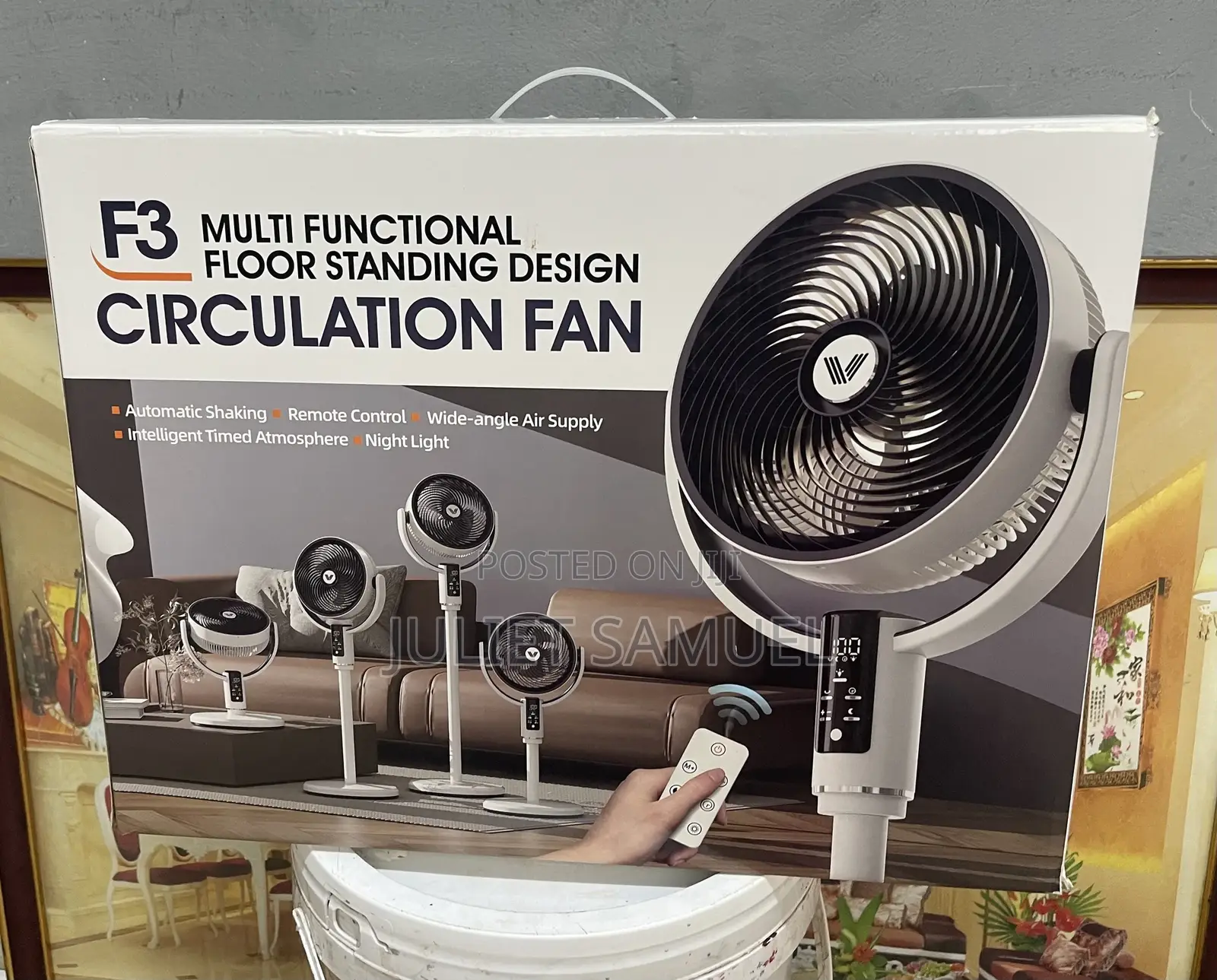 Rechargeable Fan
