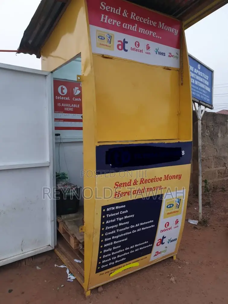 Neat and Strong MoMo Container Kiosk for Sale