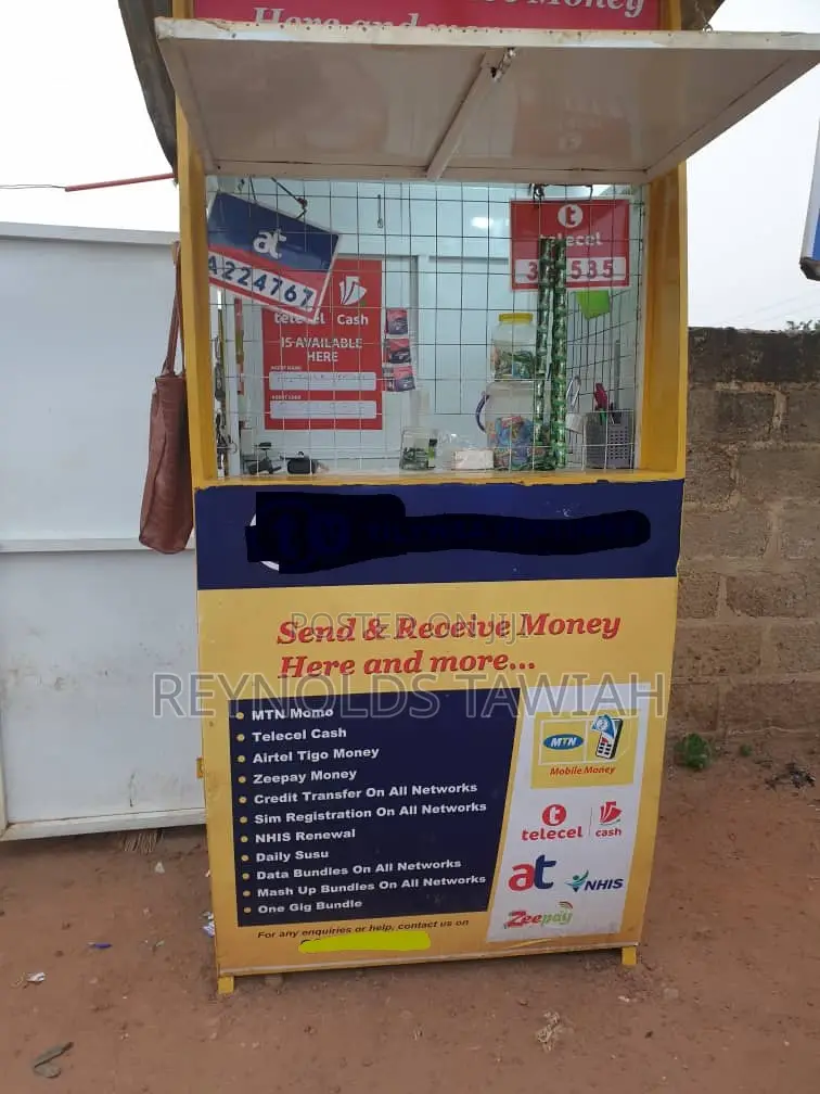 Neat and Strong MoMo Container Kiosk for Sale