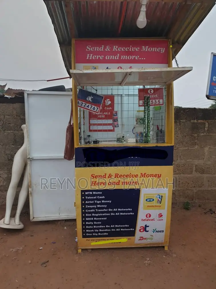 Neat and Strong MoMo Container Kiosk for Sale