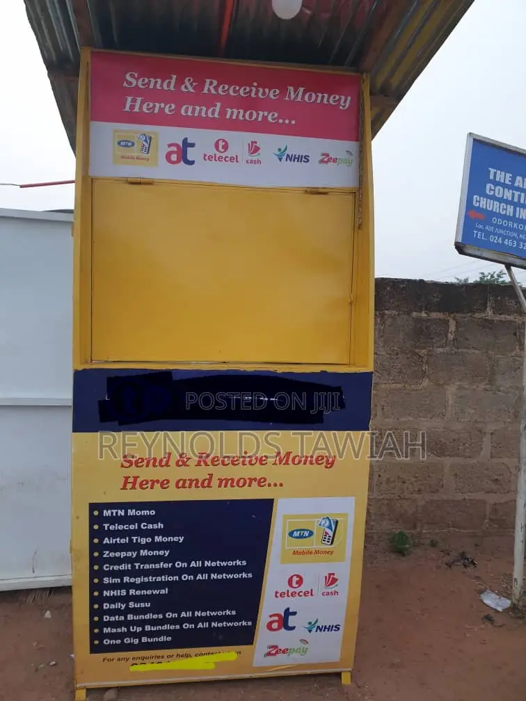 Neat and Strong MoMo Container Kiosk for Sale