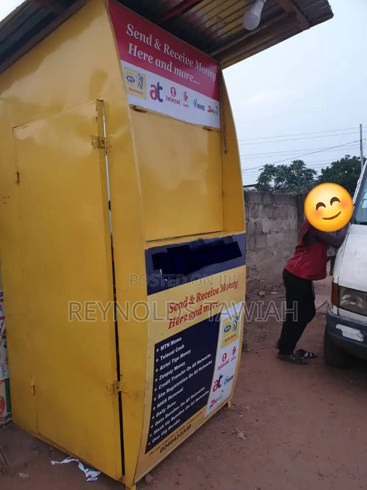 Neat and Strong MoMo Container Kiosk for Sale