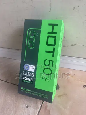 New Infinix Hot 50 Pro+ 4G 256 GB Black