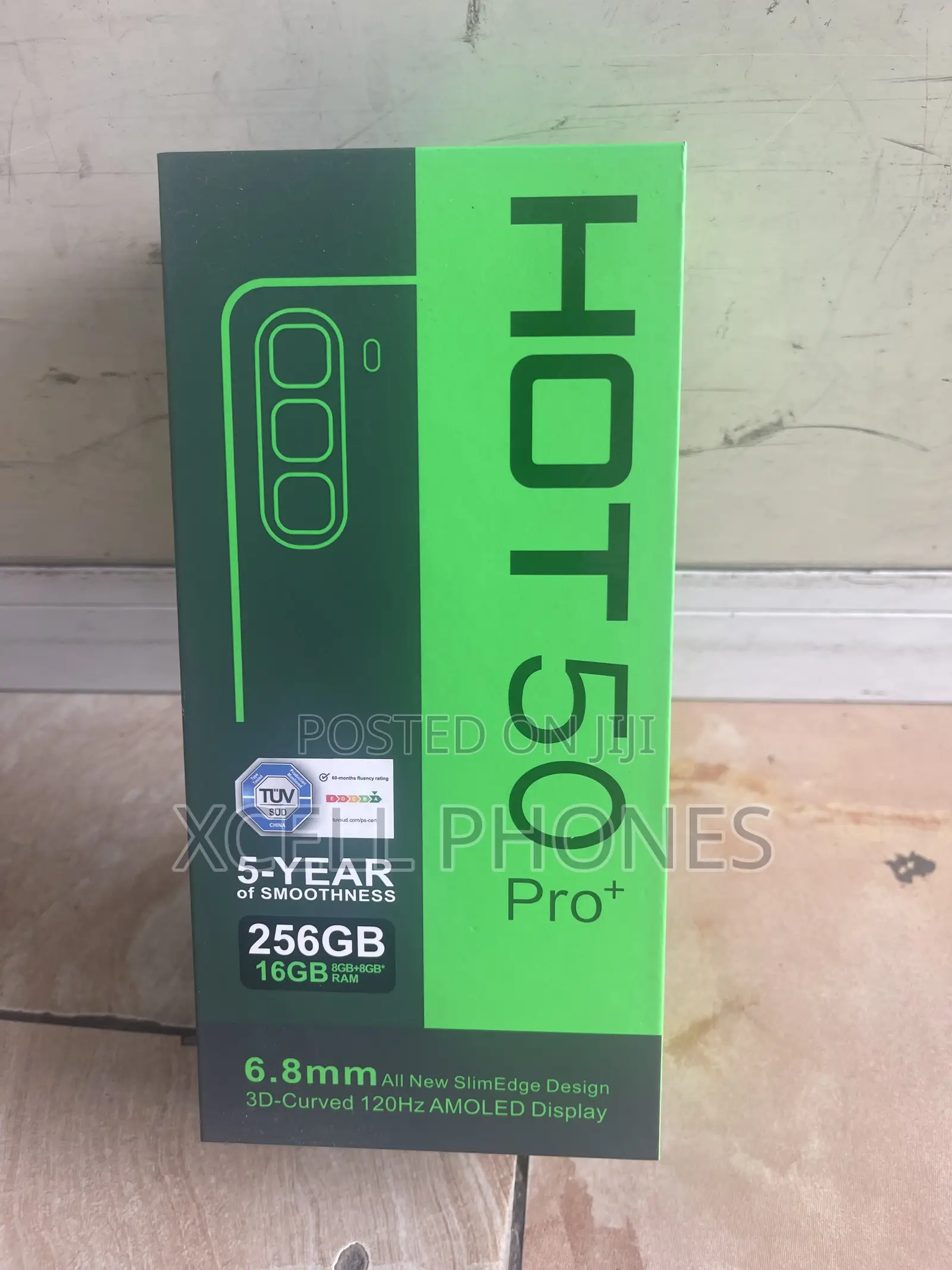 New Infinix Hot 50 Pro+ 4G 256 GB Black