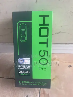 New Infinix Hot 50 Pro+ 4G 256 GB Black