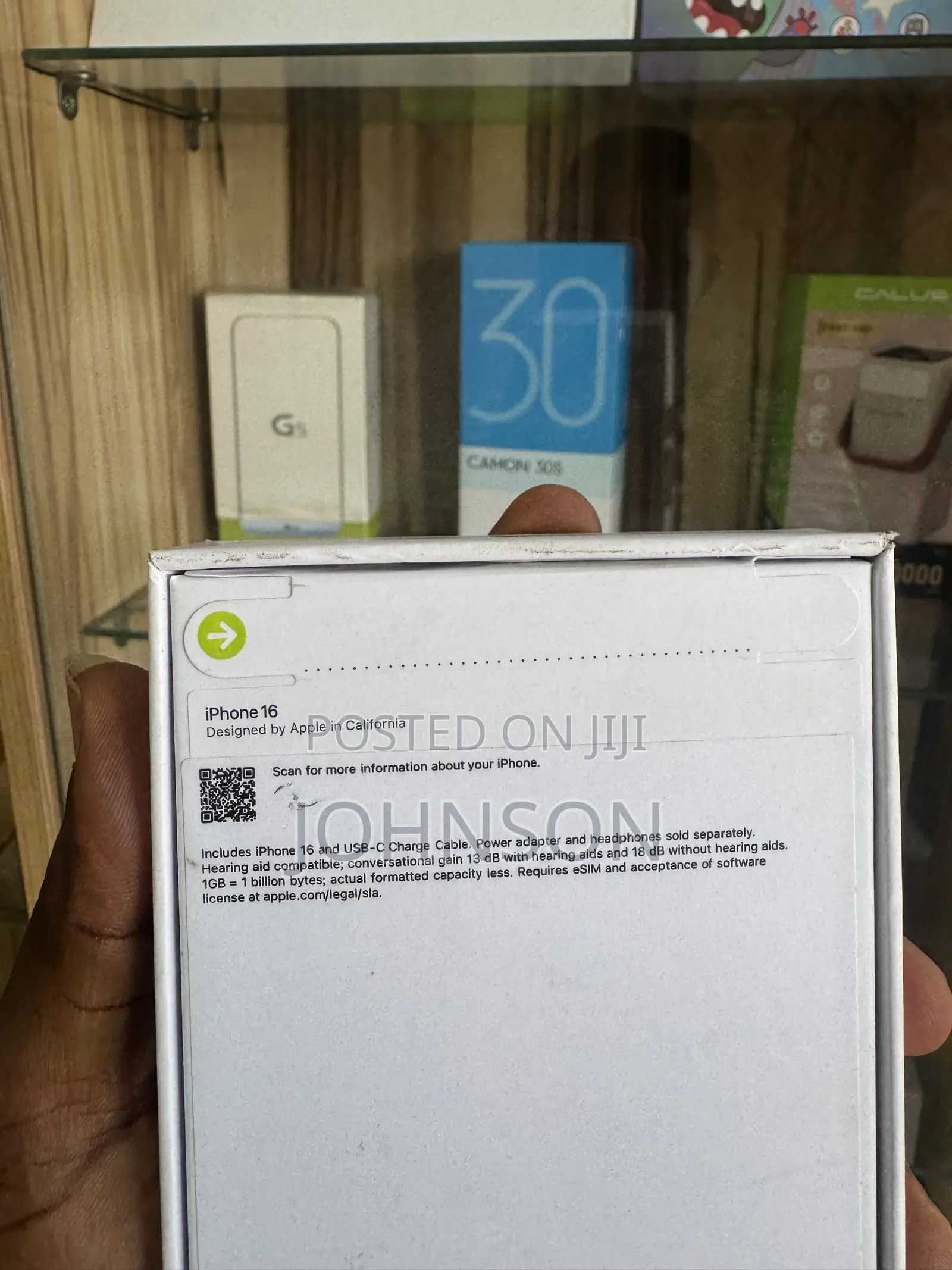New Apple iPhone 16 128 GB White
