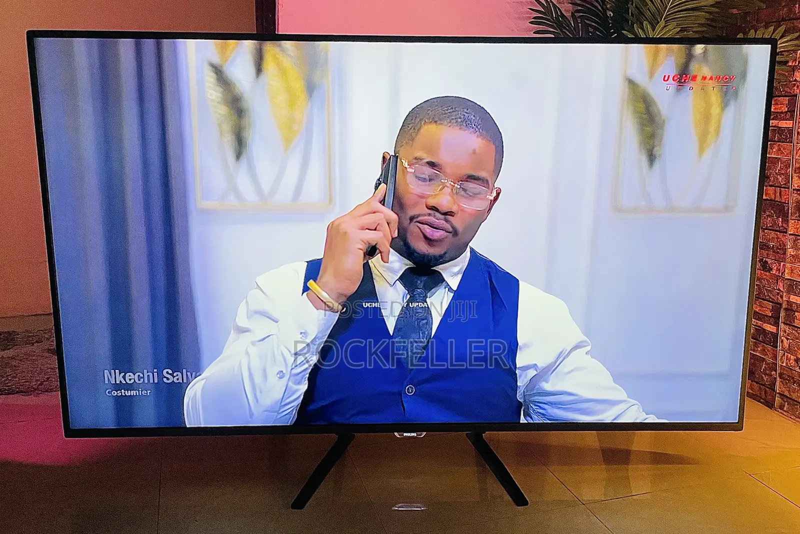 UK Used Philips Android Smart UHD HDR Digital Satellite 65 Inches