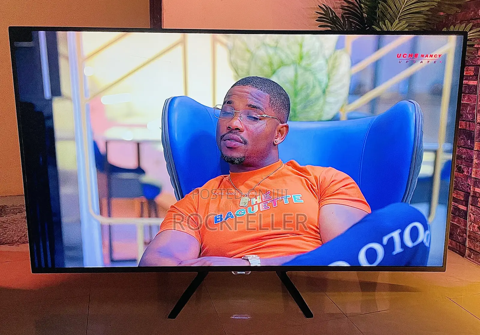 UK Used Philips Android Smart UHD HDR Digital Satellite 65 Inches