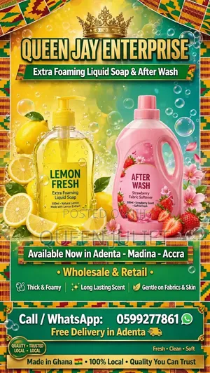 Queen Jay Liquid Soap and After Wash