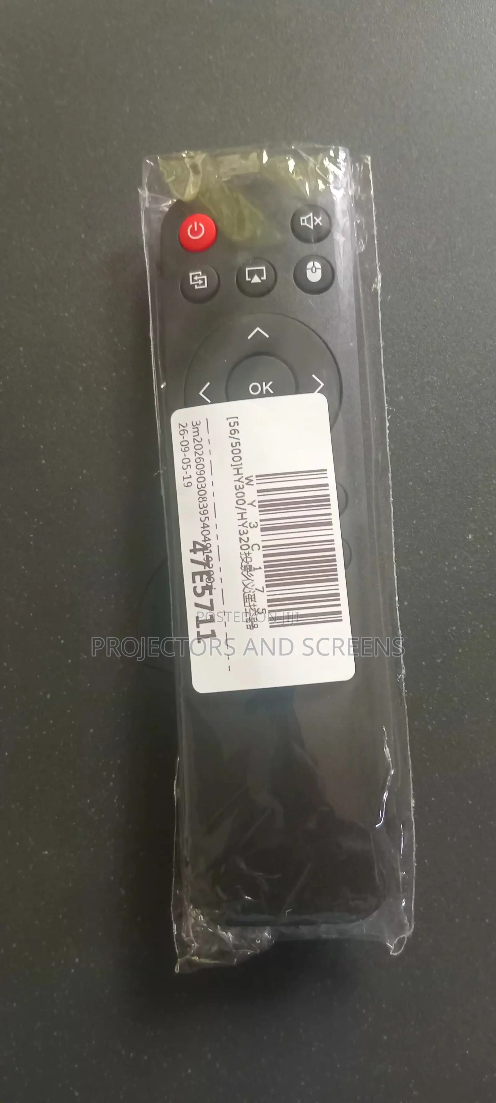 Projector Remote for HY300, HY320 and HY300 Pro